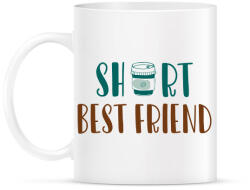 printfashion Short best friend - Bögre - Fehér (13506382)