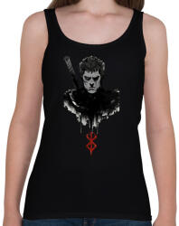 printfashion Guts minta (Berserk) - Női atléta - Fekete (11873606)