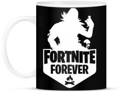 printfashion Fortnite Forever - Raven (Fehér) - Bögre - Fekete (1544998)