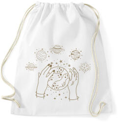 printfashion Mystic space 2 - Sportzsák, Tornazsák - Fehér (6275052)