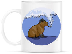 printfashion Capybara - gentleman - Bögre - Fehér (13400242)