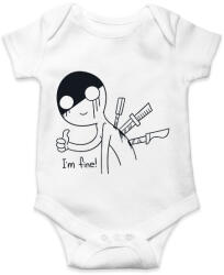 printfashion I am fine - Baba Body - Fehér (12071066)