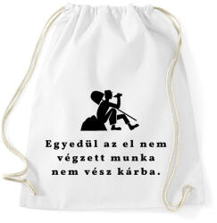 printfashion el nem végzett munka - Sportzsák, Tornazsák - Fehér (1592617)