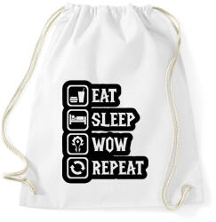 printfashion World of Warcraft - Sportzsák, Tornazsák - Fehér (1753807)