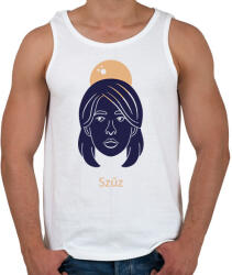 printfashion Szűz minta - Férfi atléta - Fehér (6279088)