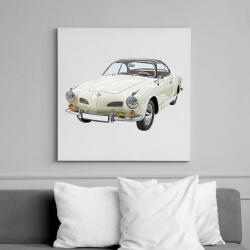 printfashion VW Karmann Ghia - Vászonkép - Fehér (15543510)