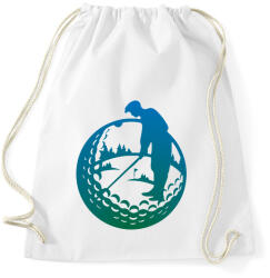 printfashion Golfozó férfi - Sportzsák, Tornazsák - Fehér (15844010)