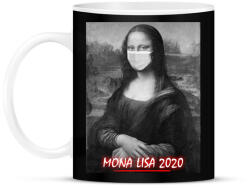 printfashion Mona Lisa 2020 - Bögre - Fekete (2574316)