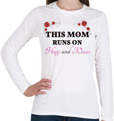 printfashion gift for moms - Női hosszú ujjú póló - Fehér (4744267)