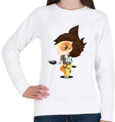 printfashion tracer - Női pulóver - Fehér (503023)