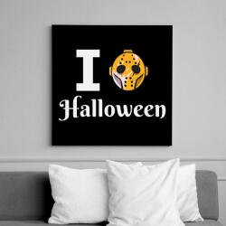 printfashion I love Halloween 4 - Vászonkép - Fekete (9532947)