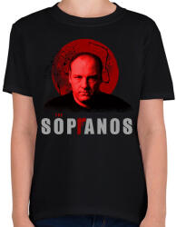 printfashion TONY SOPRANO-THE SOPRANOS - Gyerek póló - Fekete (2804935)
