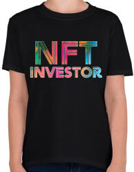 printfashion BITCOIN 4 EVER 63 - Gyerek póló - Fekete (6121239)