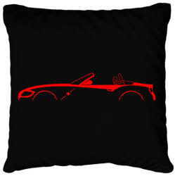 printfashion BMW Z4 Piros - Párnahuzat, Díszpárnahuzat - Fekete (16091535)