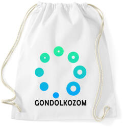 printfashion Gondolkozom - Sportzsák, Tornazsák - Fehér (2266810)