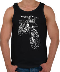 printfashion apriliasxf - Férfi atléta - Fekete (3291576)