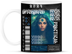 printfashion Virgo - Streetwear style - Bögre - Fekete (15695472)