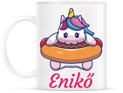 printfashion Unikornis - Névvel - Bögre - Fehér (6243062)