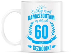 printfashion kamasz-60-cyan - Bögre - Fehér (790972)