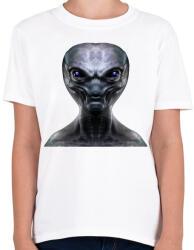 printfashion Alien - Gyerek póló - Fehér (5206479)