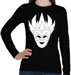 printfashion Boris Brejcha - Női hosszú ujjú póló - Fekete (4589218)