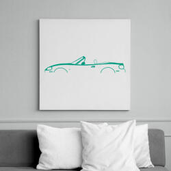 printfashion Mazda NB - Vászonkép - Fehér (15821039)