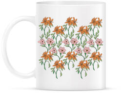 printfashion Virágok - Bögre - Fehér (13614959)