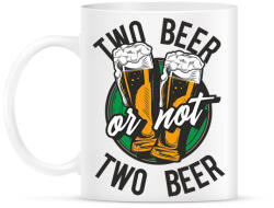 printfashion TWO beer - Bögre - Fehér (12352636)