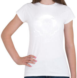 printfashion Farkas - Női póló - Fehér (11657492)