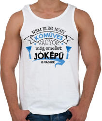 printfashion Jóképű kőműves - Férfi atléta - Fehér (13069026)