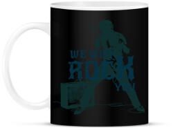printfashion we will rock you - Bögre - Fekete (2121700)