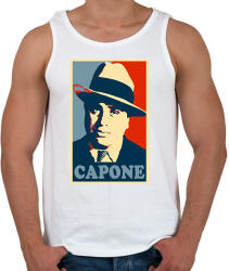printfashion Capone - Férfi atléta - Fehér (2128973)