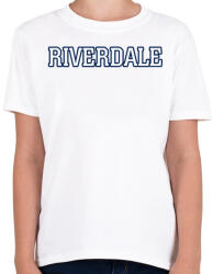printfashion RiverDale - Gyerek póló - Fehér (2284959)