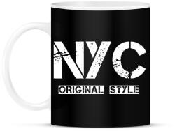 printfashion NYC ORIGINAL STYLE - Bögre - Fekete (4381728)