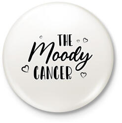 printfashion A szeszélyes rák - Kitűző, hűtőmágnes - Fehér (8519461)