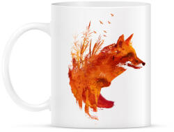 printfashion Plattensee fox - Bögre - Fehér (788742)