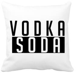 printfashion VODKA - Párnahuzat, Díszpárnahuzat - Fehér (284710)