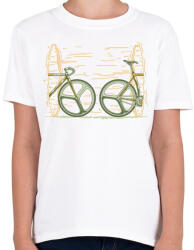 printfashion Bringa portál - Gyerek póló - Fehér (12080331)