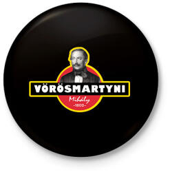 printfashion VörösMartyni - Kitűző, hűtőmágnes - Fekete (16511167)