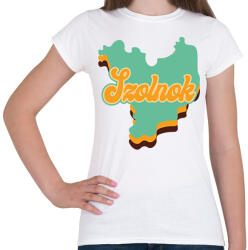printfashion Szolnok - Női póló - Fehér (7130425)