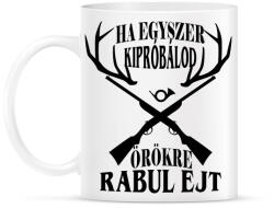 printfashion Vadászat örökre - Bögre - Fehér (4769970)