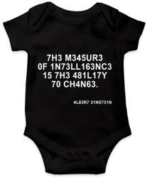 printfashion intelligencia - Baba Body - Fekete (2132026)
