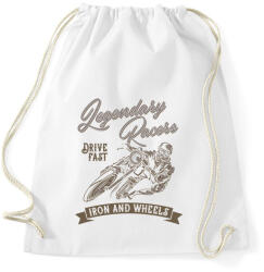 printfashion Motoros 03 - Legendary Racers - Sportzsák, Tornazsák - Fehér (4943226)