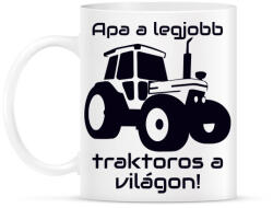printfashion Traktoros Apa - Bögre - Fehér (789415)