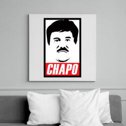printfashion El Chapo - Vászonkép - Fehér (6632975)