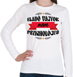 printfashion Eladó vagyok - Női hosszú ujjú póló - Fehér (8805162)