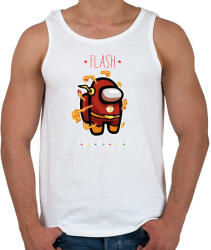 printfashion Among us Flash 2 premium skin set - Férfi atléta - Fehér (4204452)