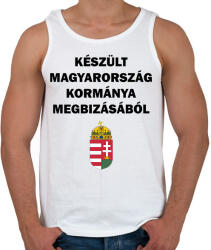 printfashion Készült. . . - Férfi atléta - Fehér (15671093)