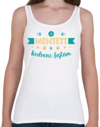 printfashion A kedvenc fajtám - Női atléta - Fehér (13560832)