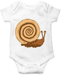 printfashion Kakaós csiga - Baba Body - Fehér (8465666)